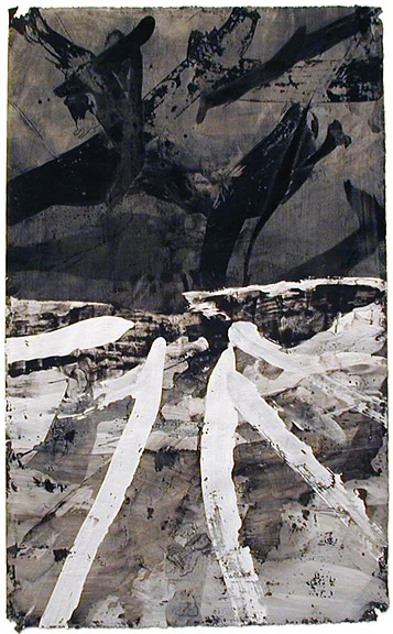  Bill Jensen  Drunken Brush #15 (Scroll) , 2004 