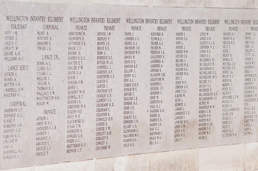 Lone Pine Memorial, Gallipoli Peninsula Historical National Park, Gallipoli Peninsula, Turkey.