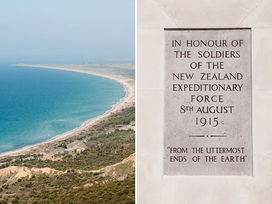 View over a beach where the ANZAC's fought the Turks during World War I, Gallipoli Peninsula Historical National Park, Gallipoli Peninsula, Turkey.