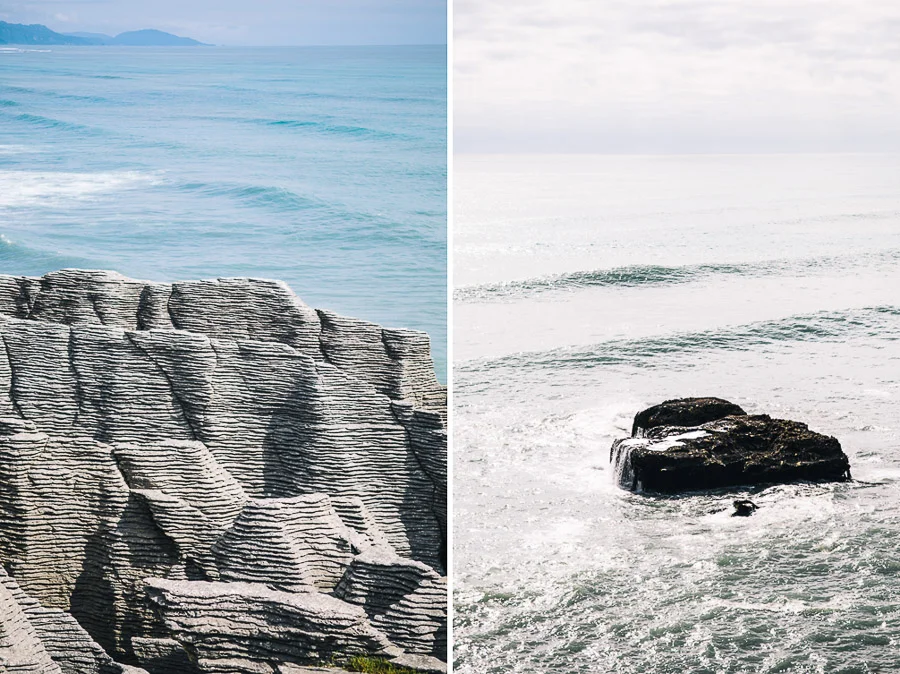 Pancake Rocks, Punakaiki, West Coast, New Zealand, on the 23 February 2013.