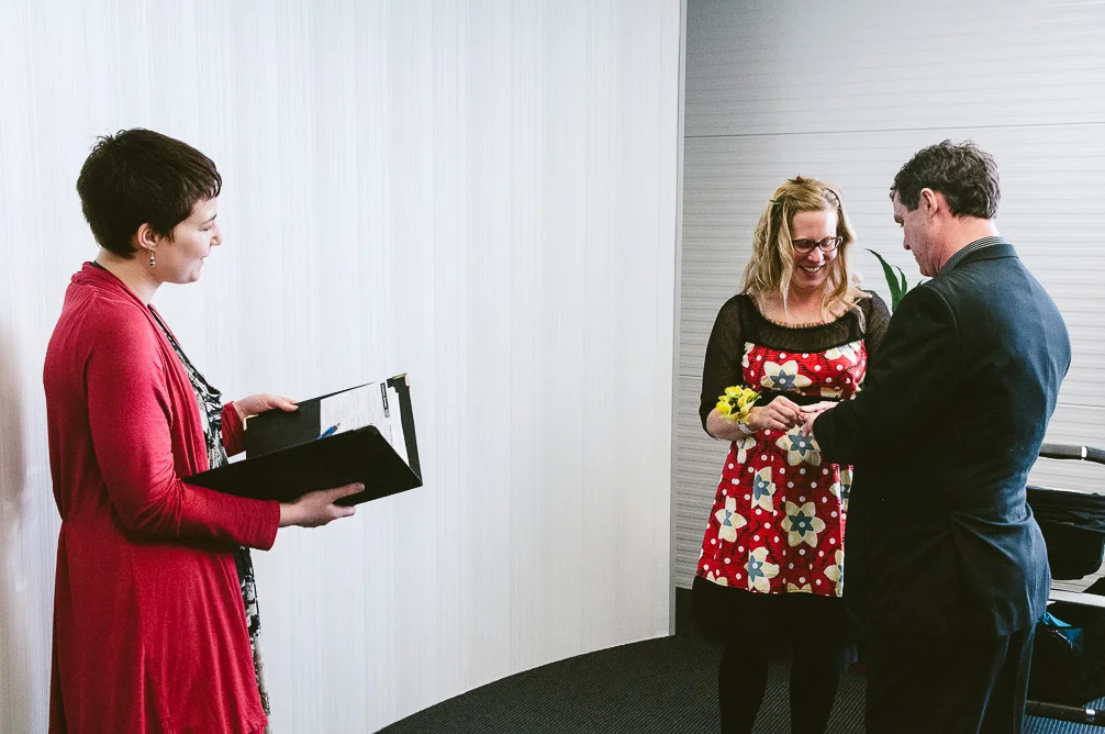 Christchurch, New Zealand wedding with Jo and Guy.