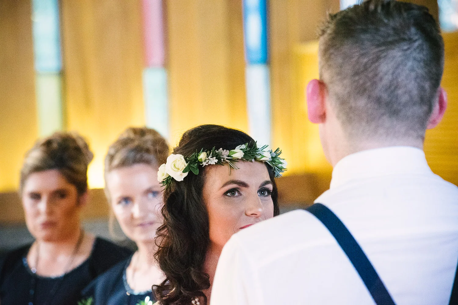 St Mary's Church Wedding Halswell, Tash on her wedding day.