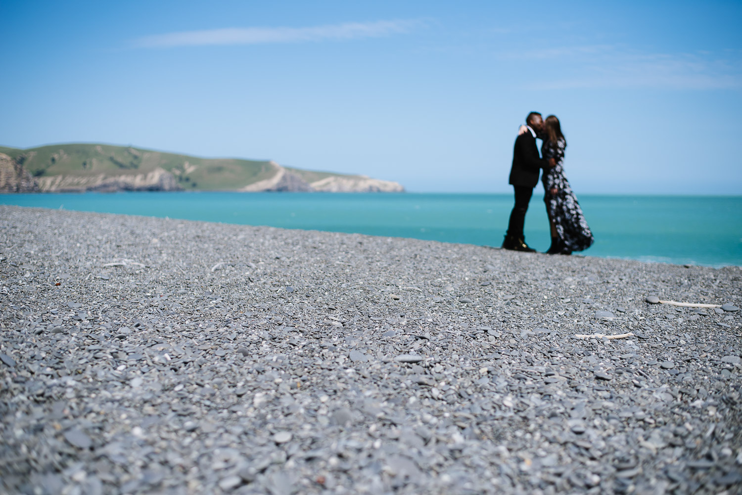  Karly and Alfred's engagement shoot, Birdling's Flat and Little River, Canterbury, New Zealand, on the 19 November 2016. © www.myweddingphotographer.co.nz 