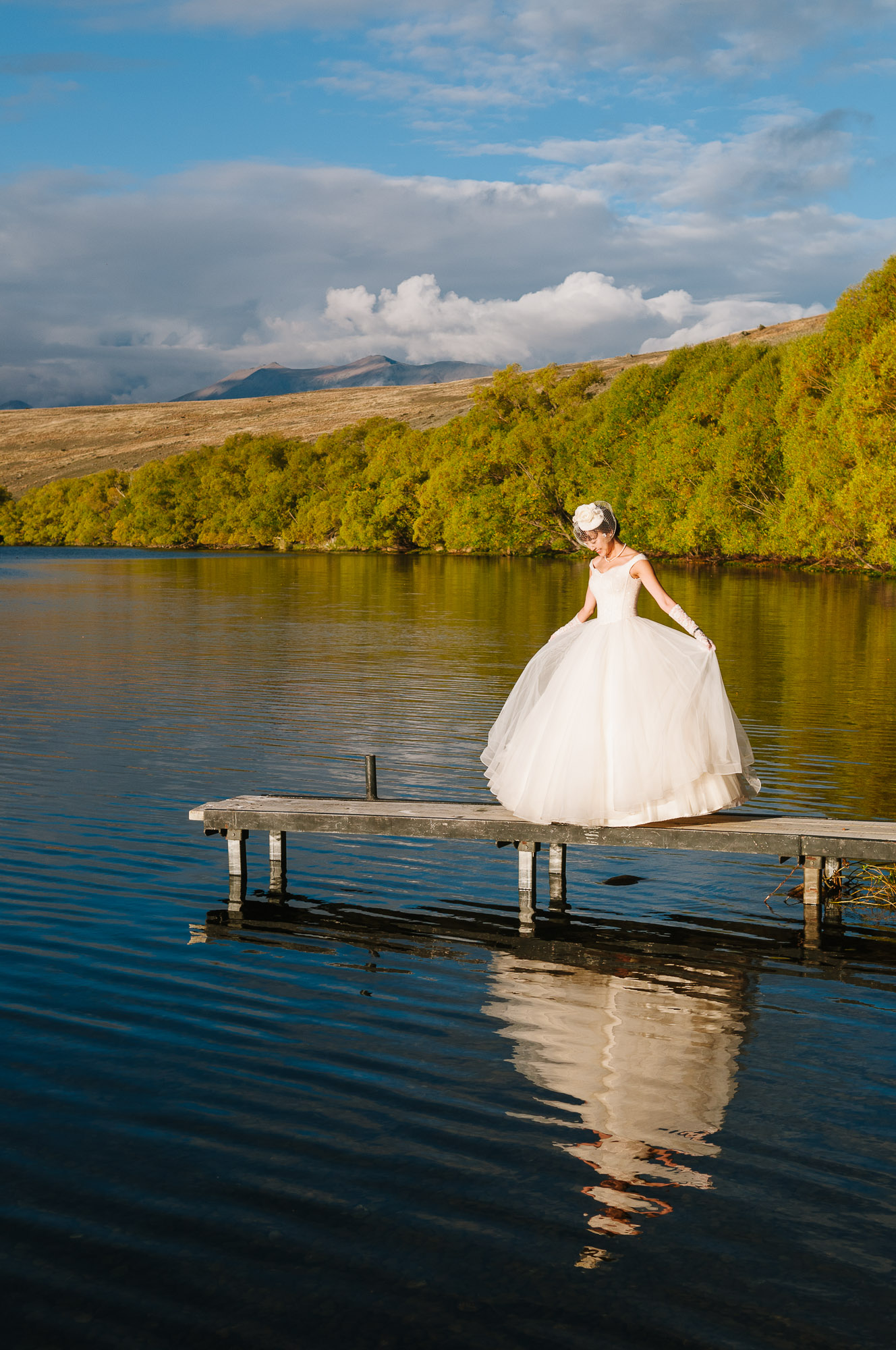 Lake Tekapo wedding with Candice and Jenghis, New Zealand.