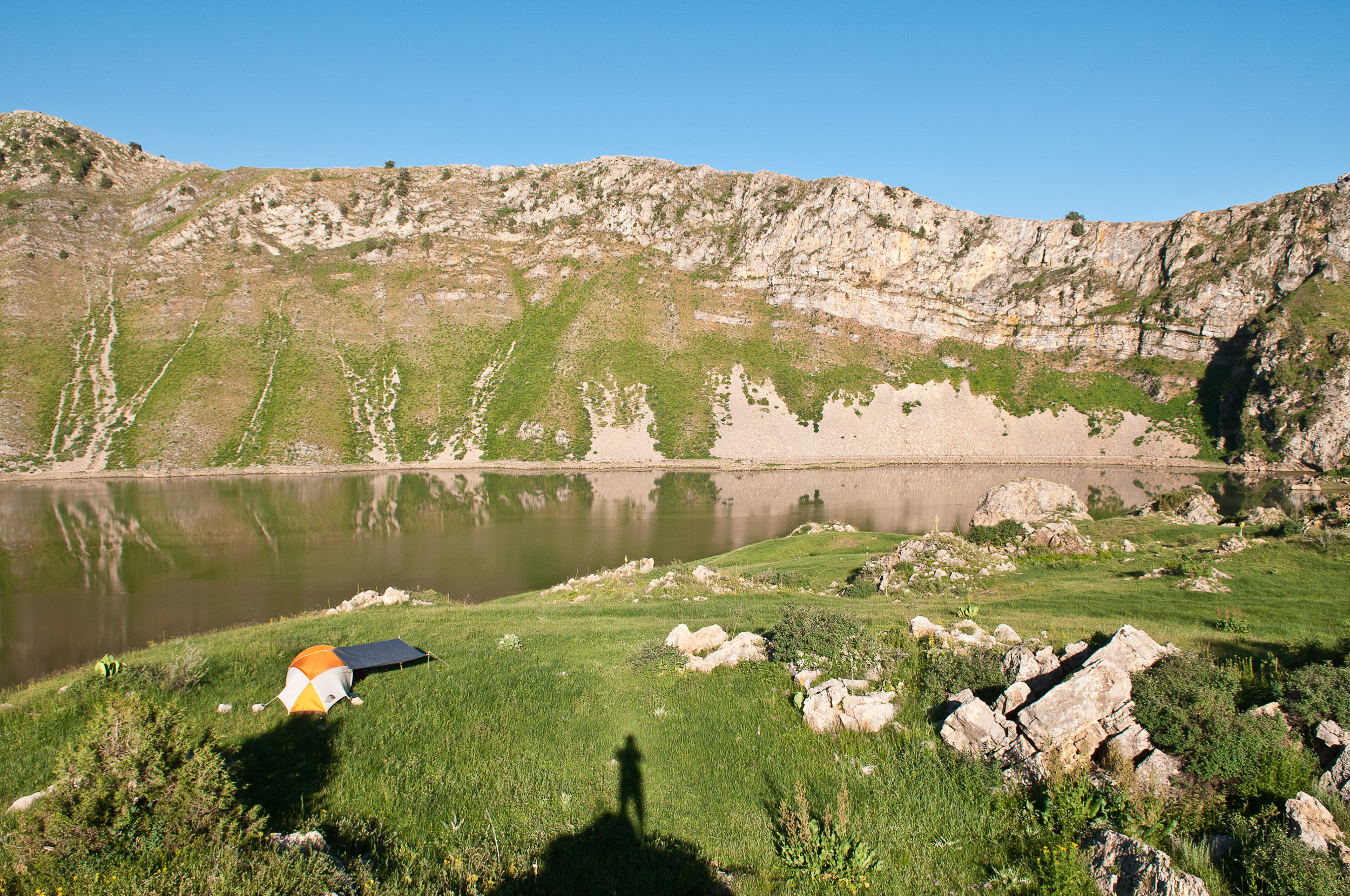 Camp site, Kazakhstan.