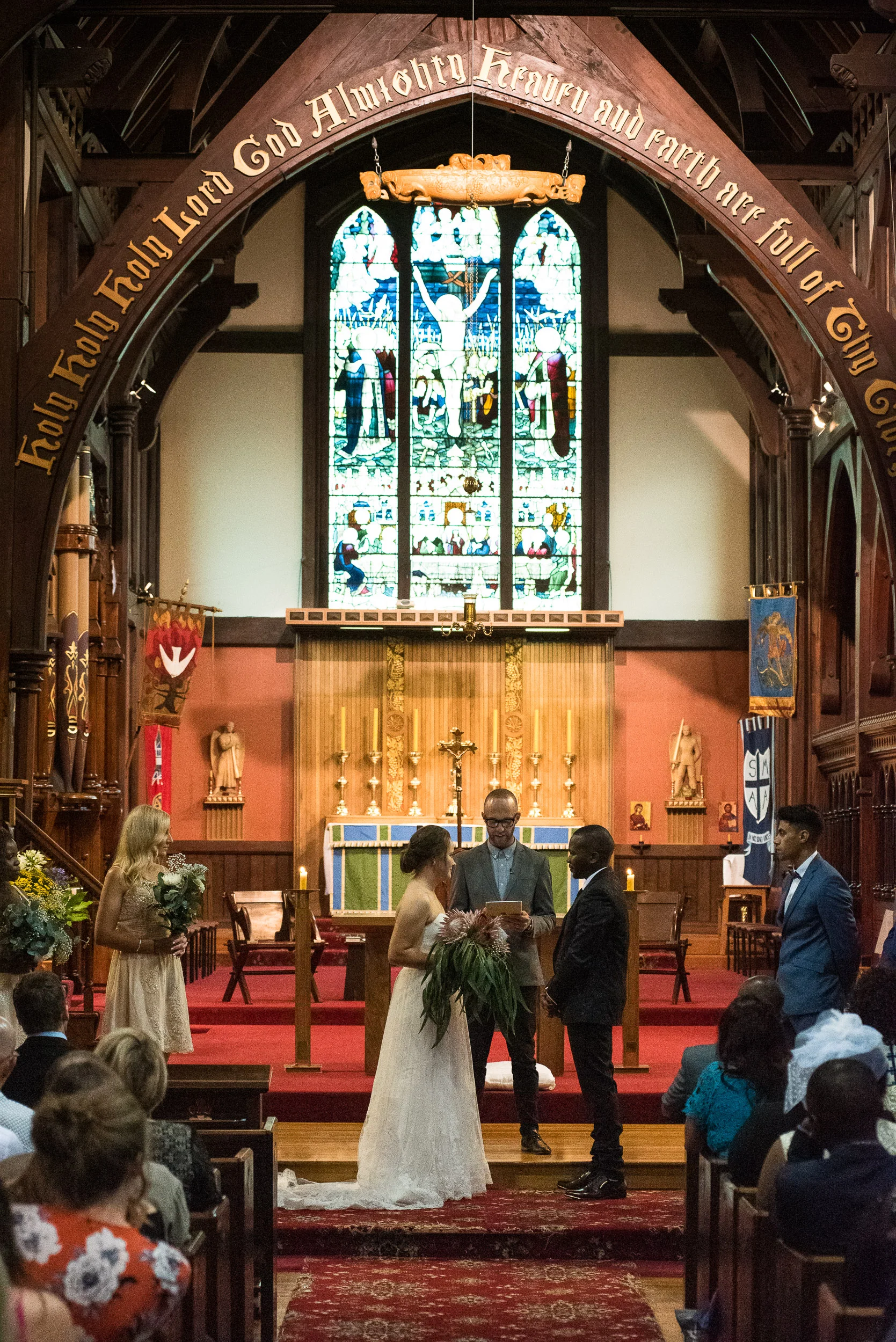  Karly and Alfred's wedding day at St Michael's Church and Christchurch Art Gallery, Christchurch, New Zealand, on the 18th February 2017. © www.myweddingphotographer.co.nz 