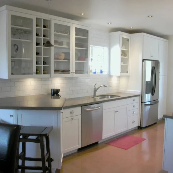 Even older cabinets in a home look gorgeous when repainted.