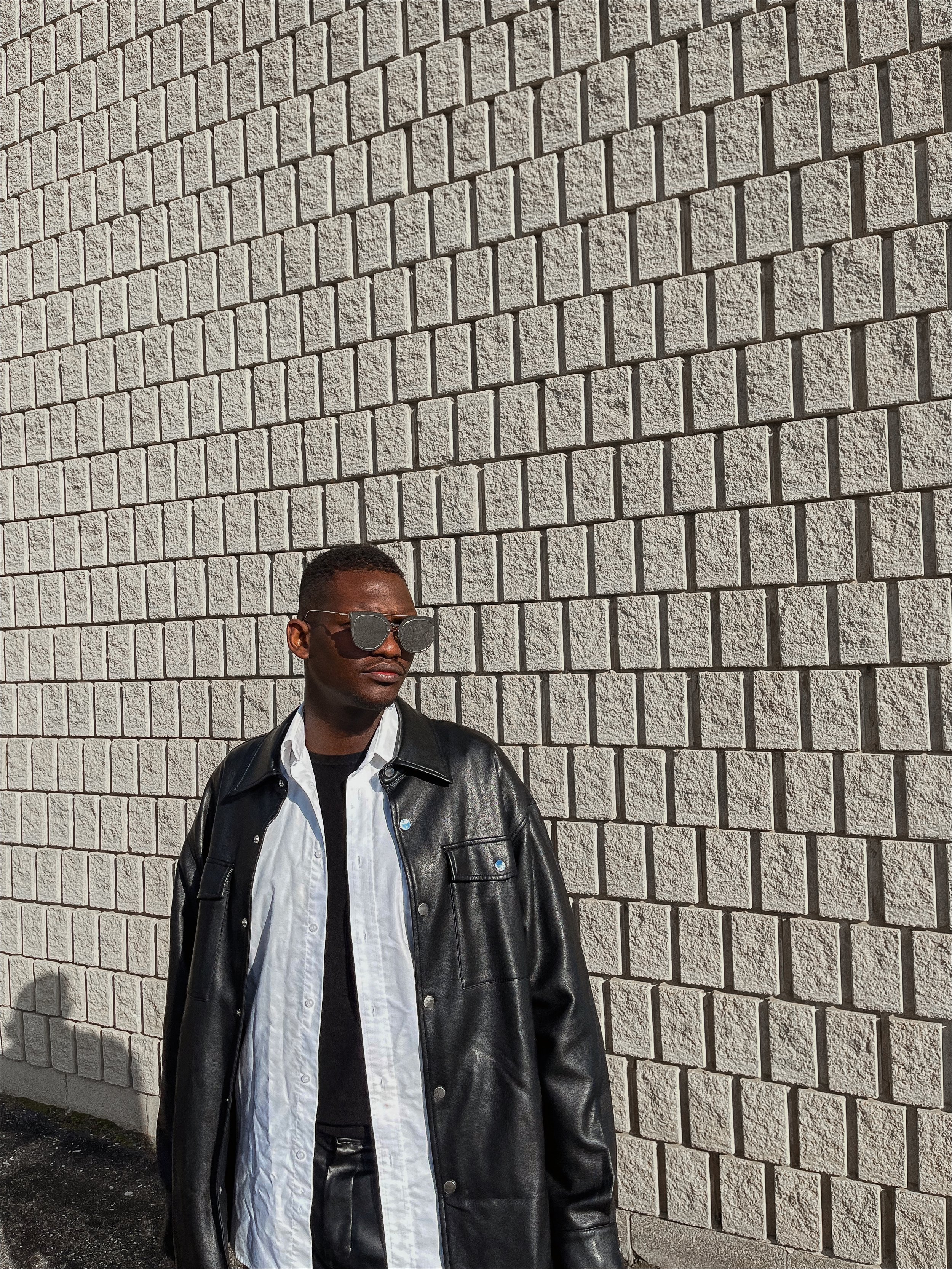 LEATHER SHIRT OUTFIT IDEA — So You 