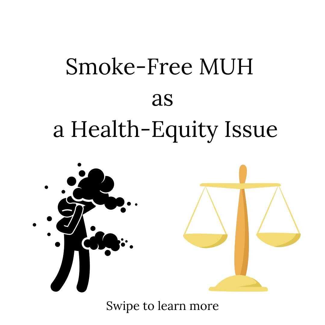 Swipe to learn more! #health #healthequity #smokefree