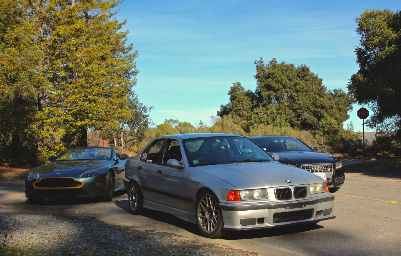 I texted my friend that I had an e36 for a few hours, then this happened. You'll hear more about the lipsticked Englishman soon.