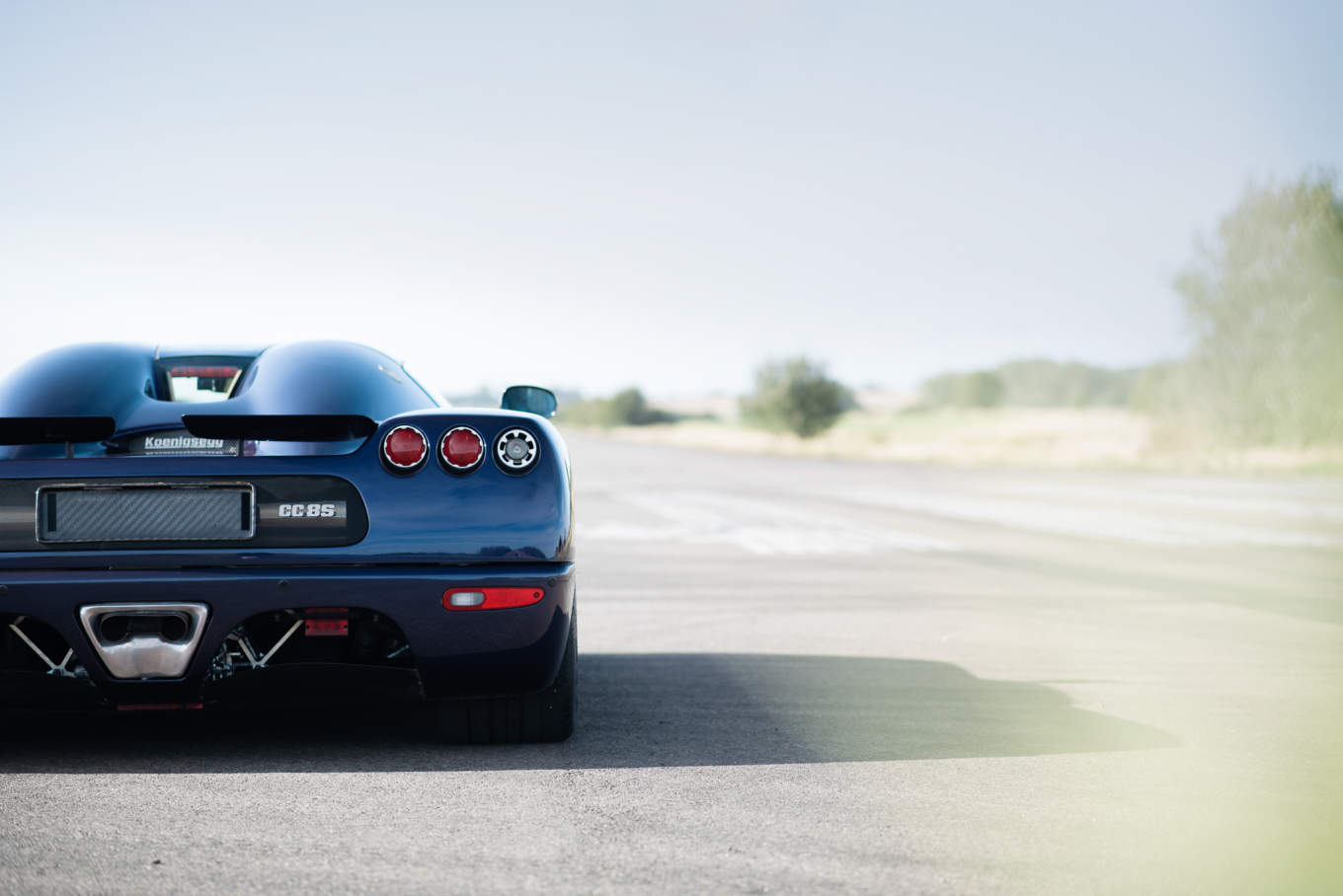 The CC8S: a rear end that gets better the more you stare.
