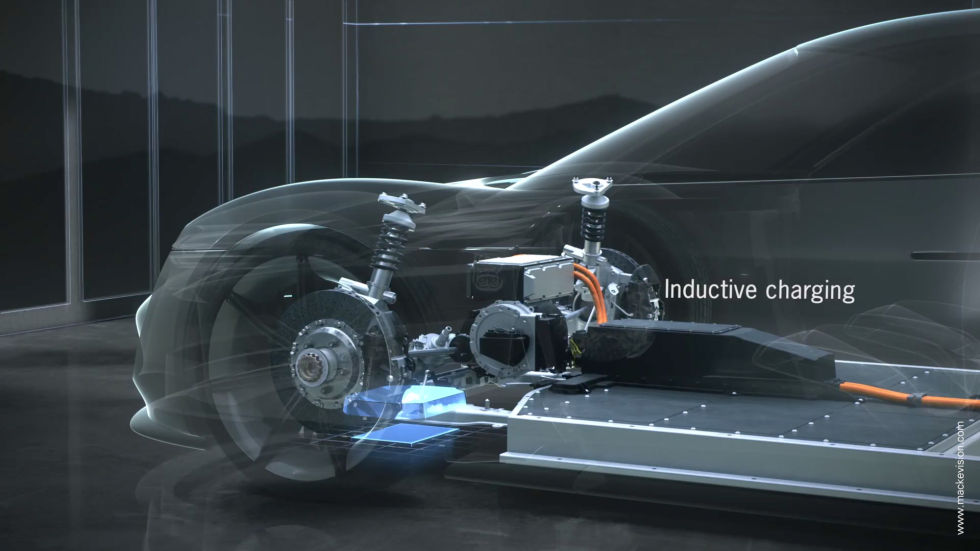 The Mission E promises inductive charging as well as fast-charging options. 