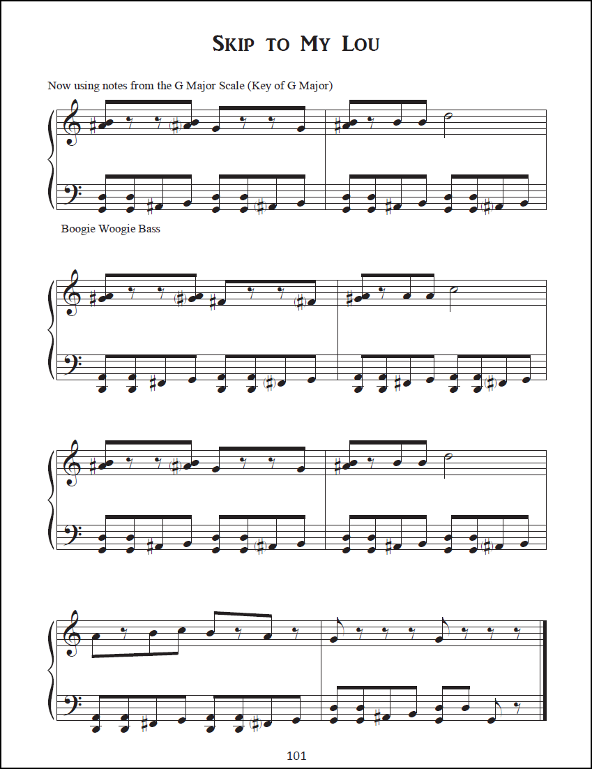 Scope And Sequence Book 2 Presto It S Music Magic Publishing