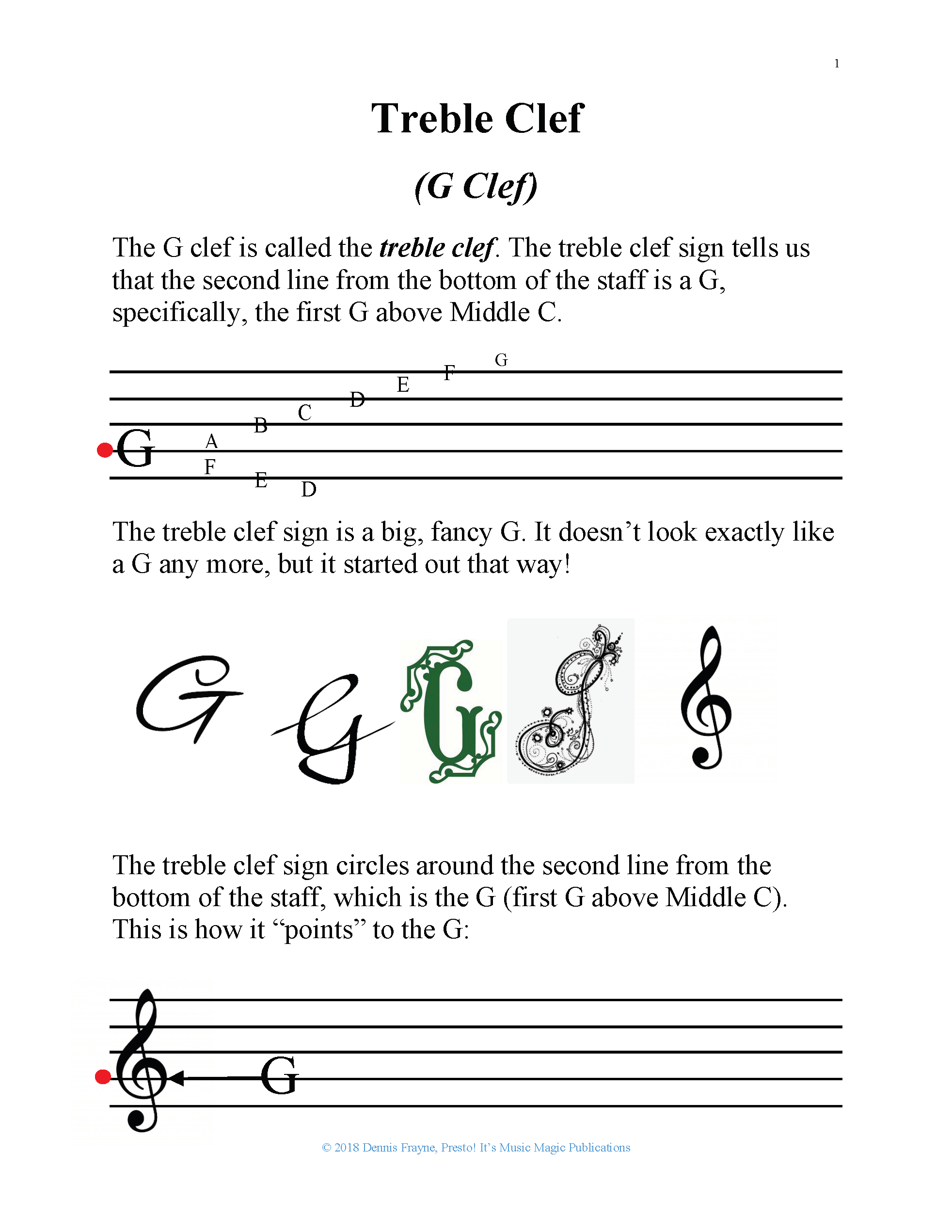 Beginner Note Recognition Drill
