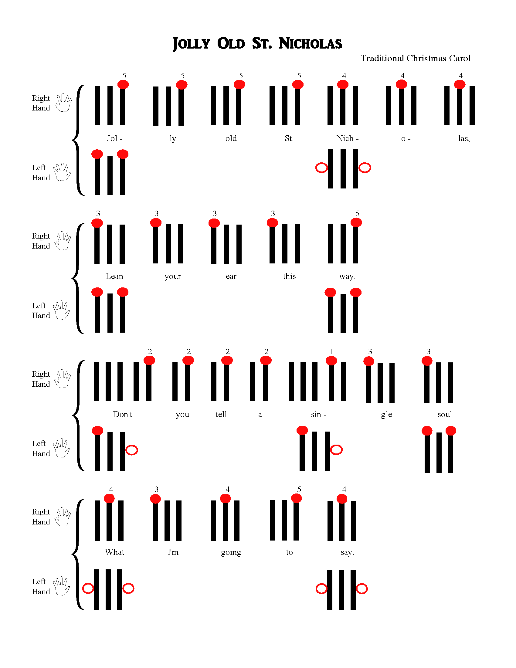 Rote and Reading® Holiday Piano Pieces - Sound big, play easy