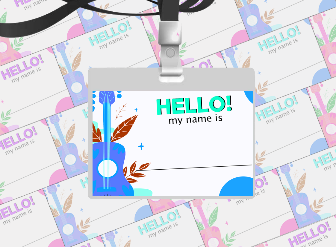 Name Tag Guitar with Leaves Colored JBB 1 Avery 5395 Web on Lanyard.png