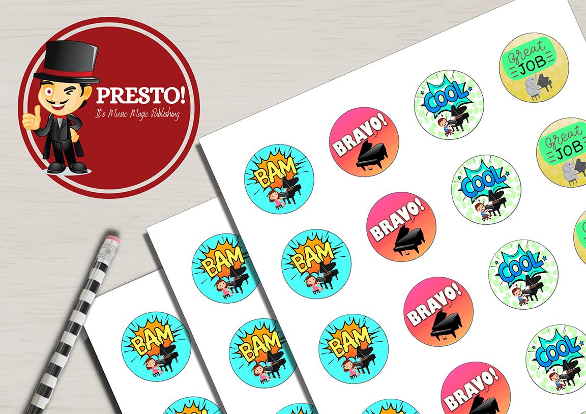 Piano JBB 3 Digital Template (PDF), 1.5 inch Round — Presto! It's