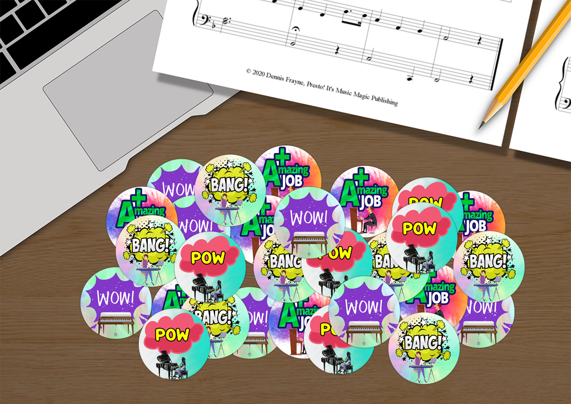 Piano JBB 16 Digital Template (PDF), 1.5 inch Round — Presto! It's