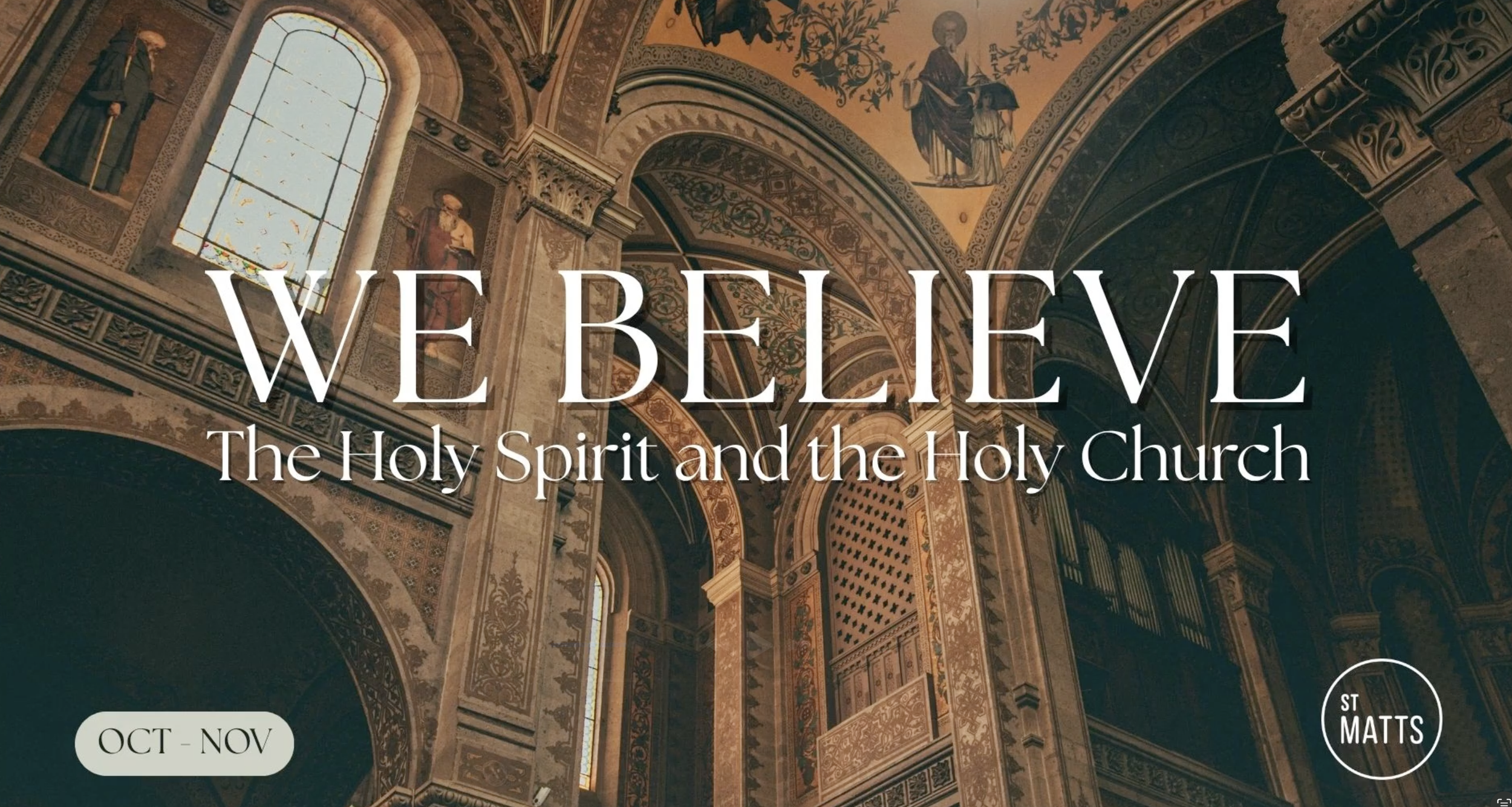 Nicene Creed :: The Holy Spirit and the Holy Church