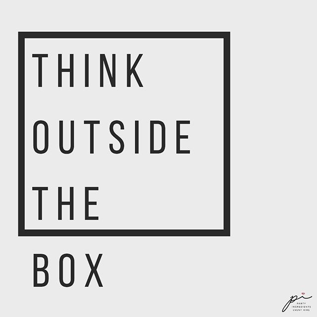 Get creative!!