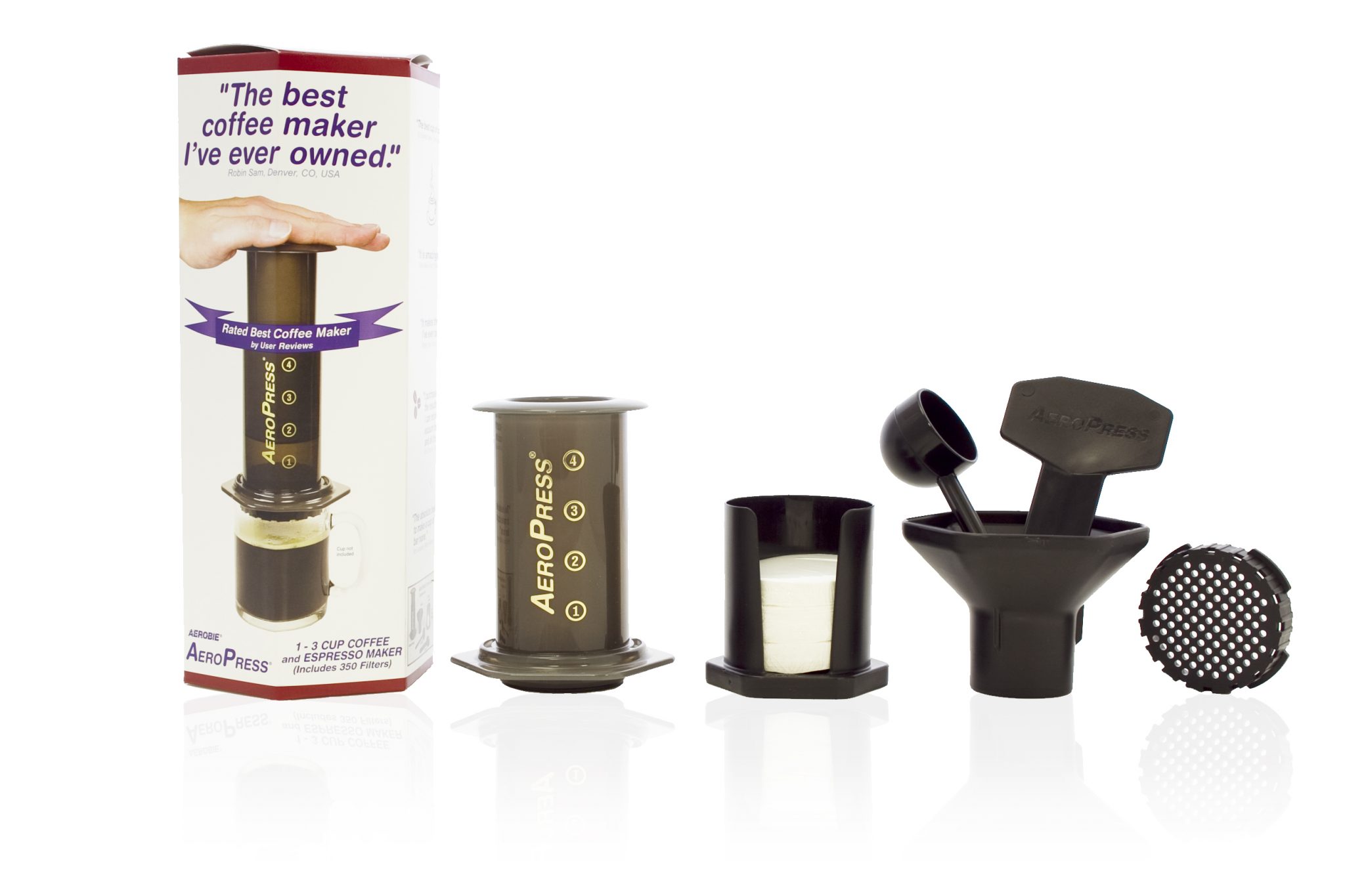 Aerobie Aeropress Coffee Maker — Bean 