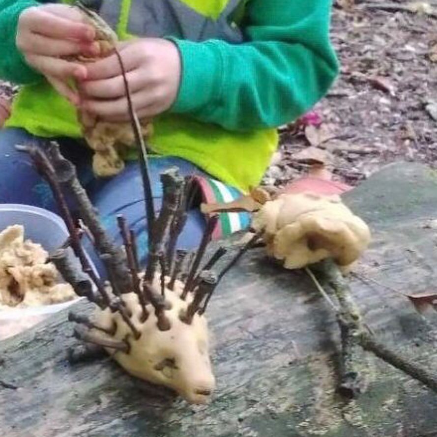 When sticks aren&rsquo;t just sticks, they compliment all types of play! Developing our fine motor skills as well as building up our muscles helping with garden repairs. Building bridges for bears, enjoying pattern play with cogs and gears as well as