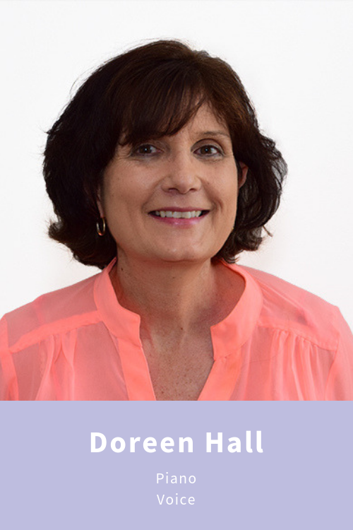 Doreen has been teaching piano for over 30 years. Her goal is to know her students well, reveal what motivates them, and teach them how to practice so that they can create beautiful music and enjoy playing the piano. She teaches beginners through advanced students with a standard classical piano repertoire, and enhances the student's experience by tuning in to what they enjoy, and mixing in music theory, composition and improvisation. Doreen earned a Bachelor of Arts degree in Music Theory and Composition from State University of New York, Fredonia, and she did post graduate work in Elementary Education at Adelphi University.