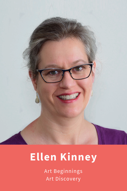 Ellen has taught art to children from preschool through high school in a variety of settings. She enjoys working with toddlers and preschoolers because of their innate fascination with the world around them, spontaneity, and eagerness to explore and learn new skills. She relishes opportunities to be innovative and differentiate projects to meet the specific levels and learning styles of her students. Ellen earned a Bachelor of Science in Biomedical Photographic Communications from Rochester Institute of Technology in 1997 and a Master of Fine Arts in Art Education from Case Western Reserve University in 2004.