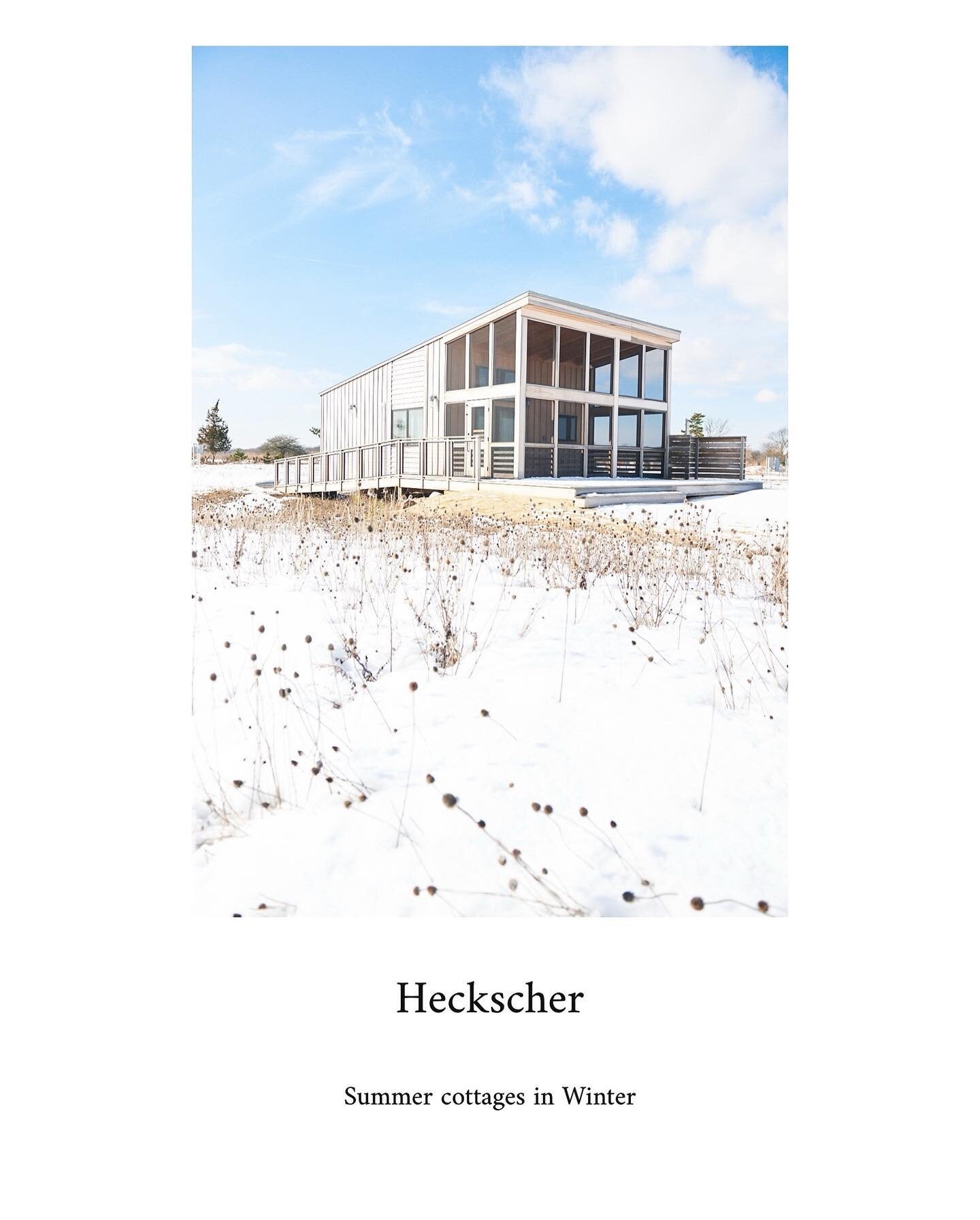 ..Winter field trip to the Cottages at Heckscher State Park, East Islip 
.
.
.
. #heckscherstateparkcottages #longisland #winter #landscapephotography
