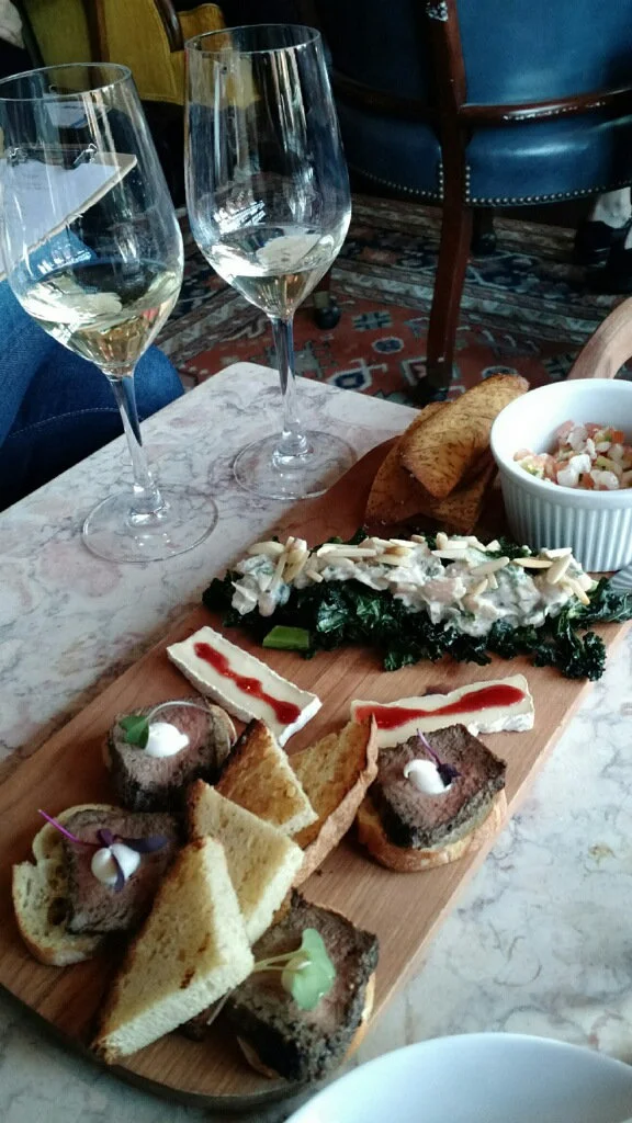 As if the wine weren’t delicious enough, Hygge hooked us up with some delicious snacks.