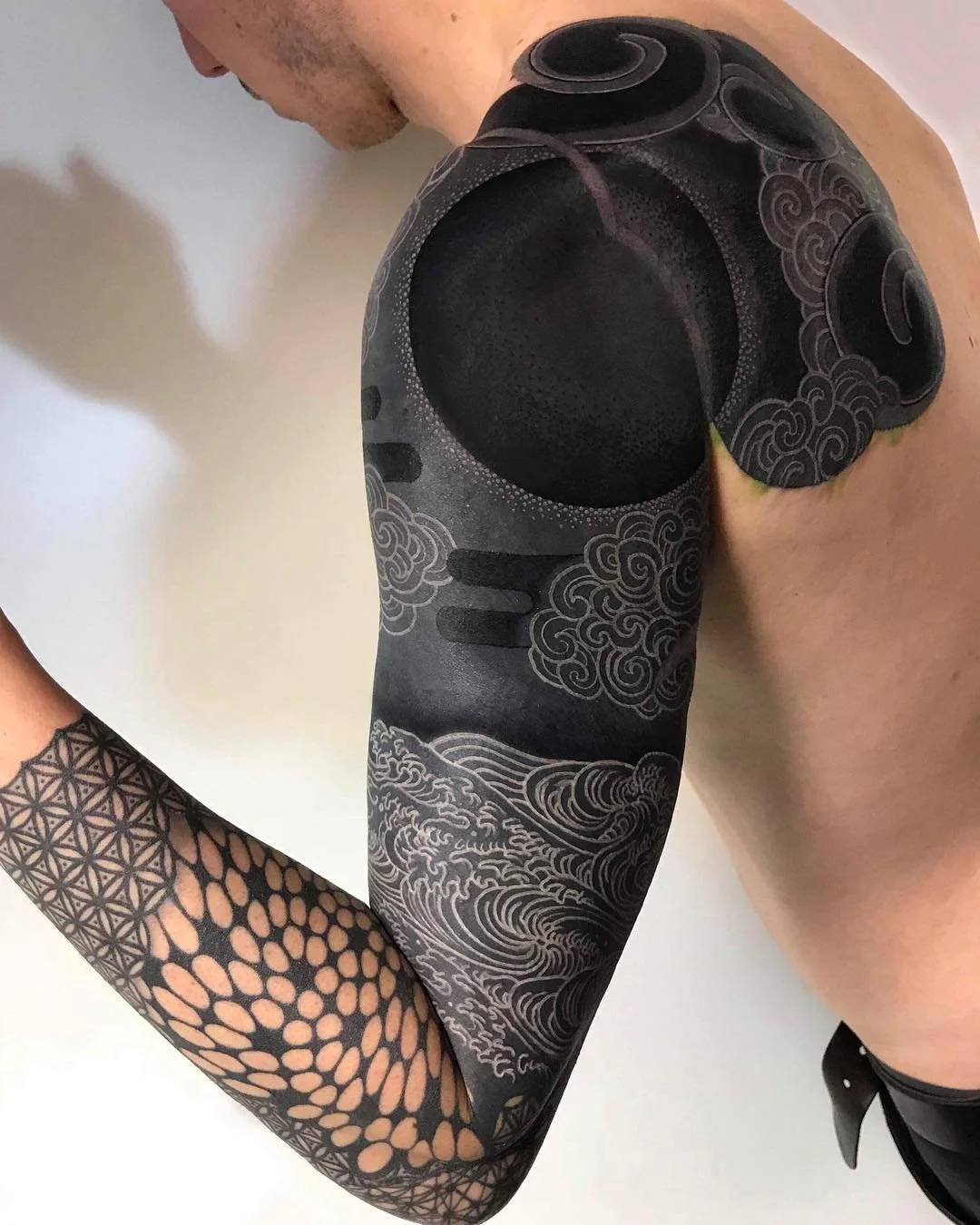 BLACK ON BLACK