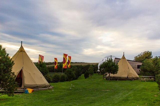 Our tipis 🏕️ still have a few available dates to choose from if you're looking for a #staycation this summer ✌️ ⁠
#tenttipi #lovelandfarm