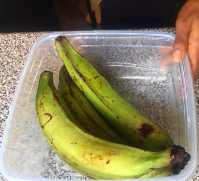 Labouyi bannann - Green plantain porridge