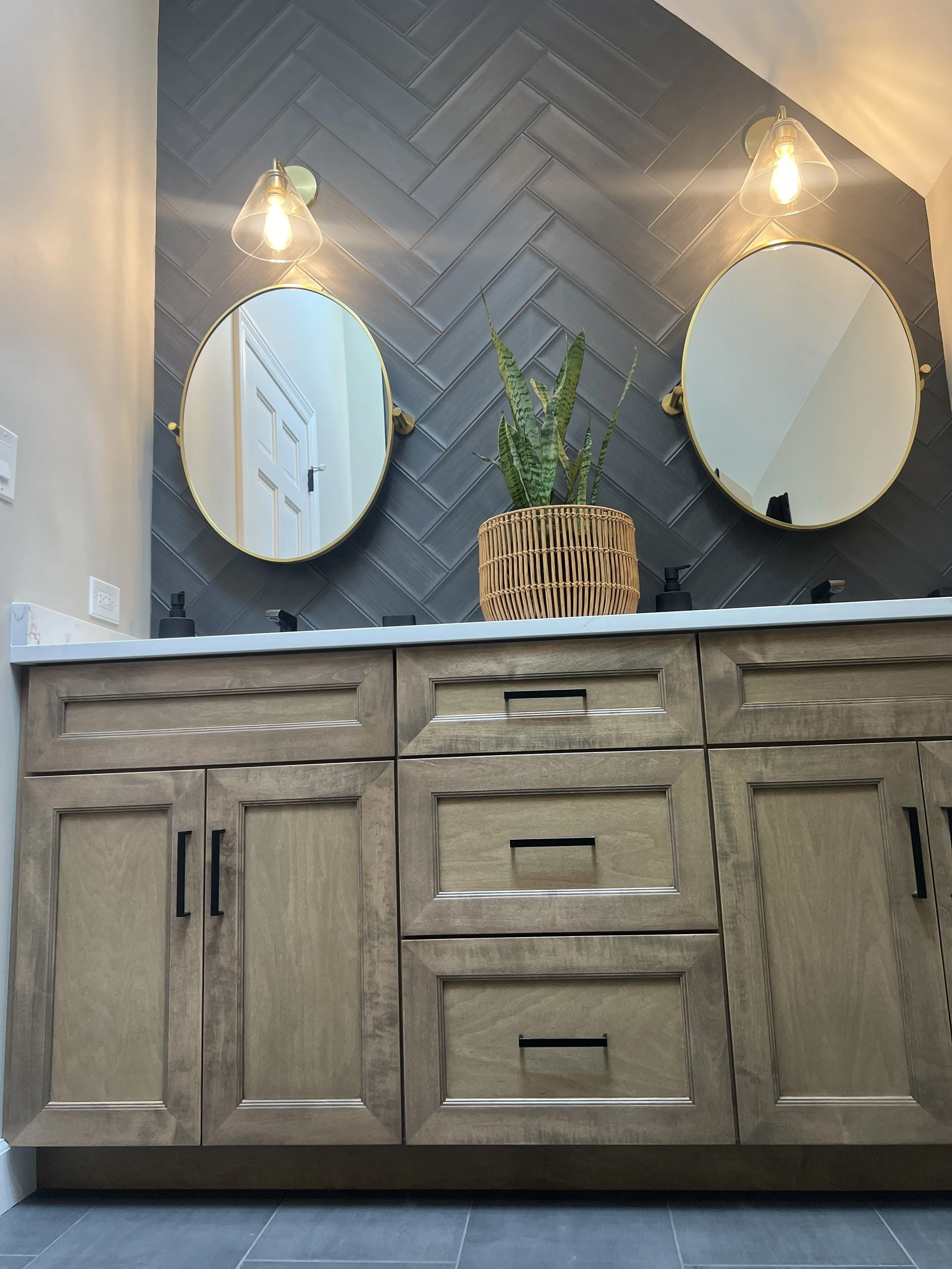 Bathroom remodel in Wheaton IL by Braker Construction