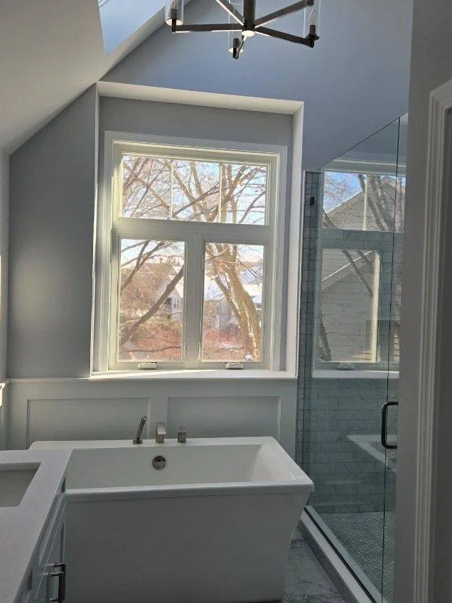 Bathroom remodel in Wheaton IL by Braker Construction