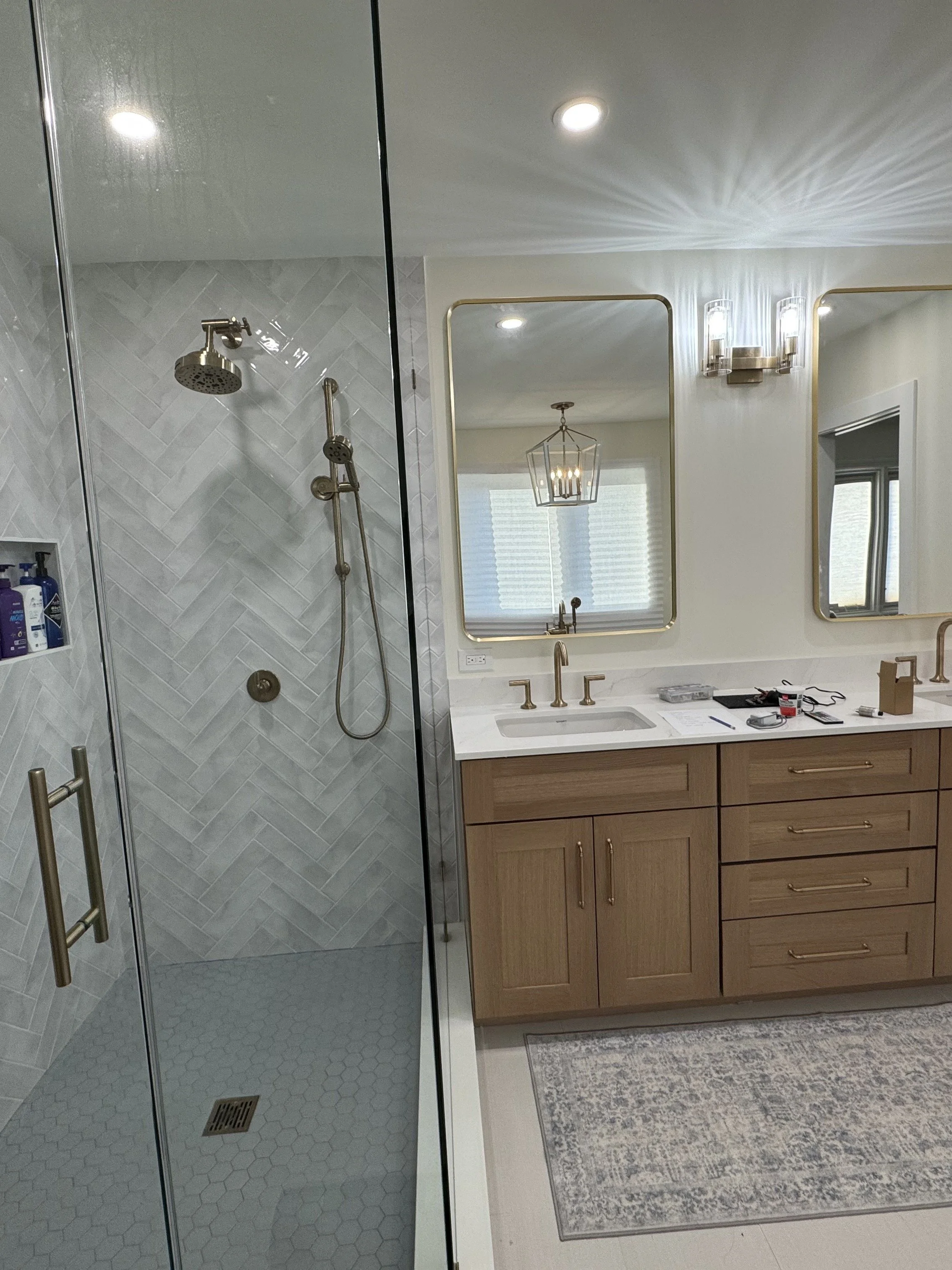 Bathroom remodel in Wheaton IL by Braker Construction