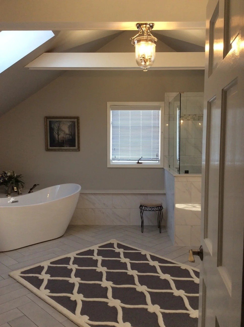 Bathroom remodel in Wheaton IL by Braker Construction
