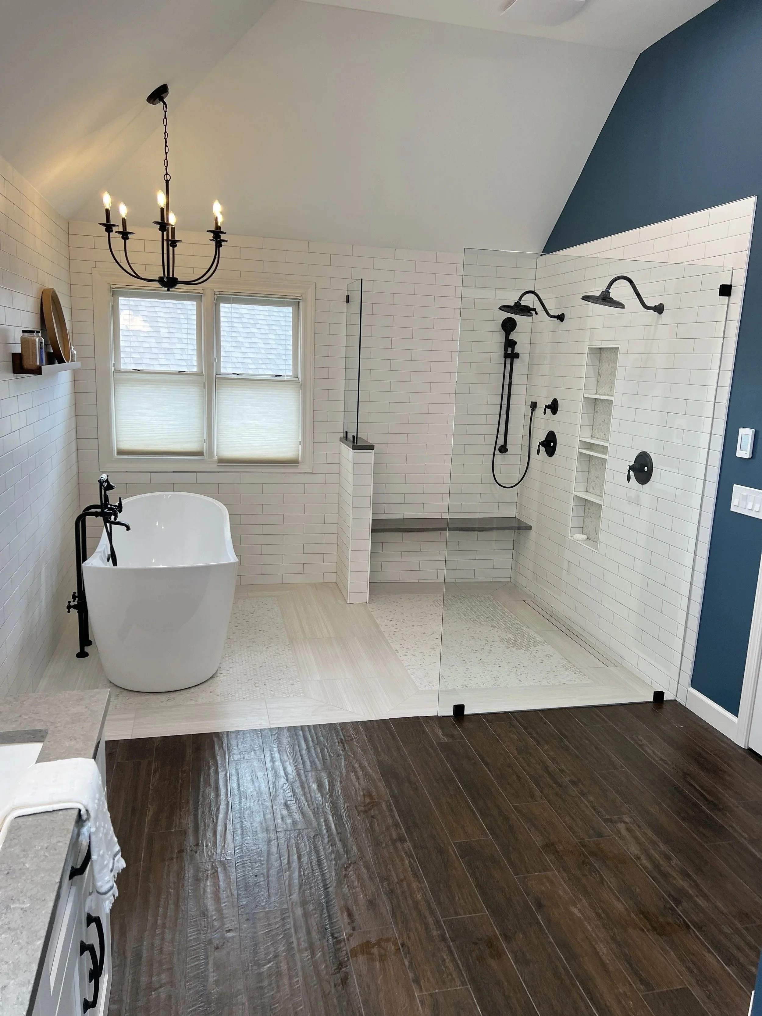 Bathroom remodel in Wheaton IL by Braker Construction