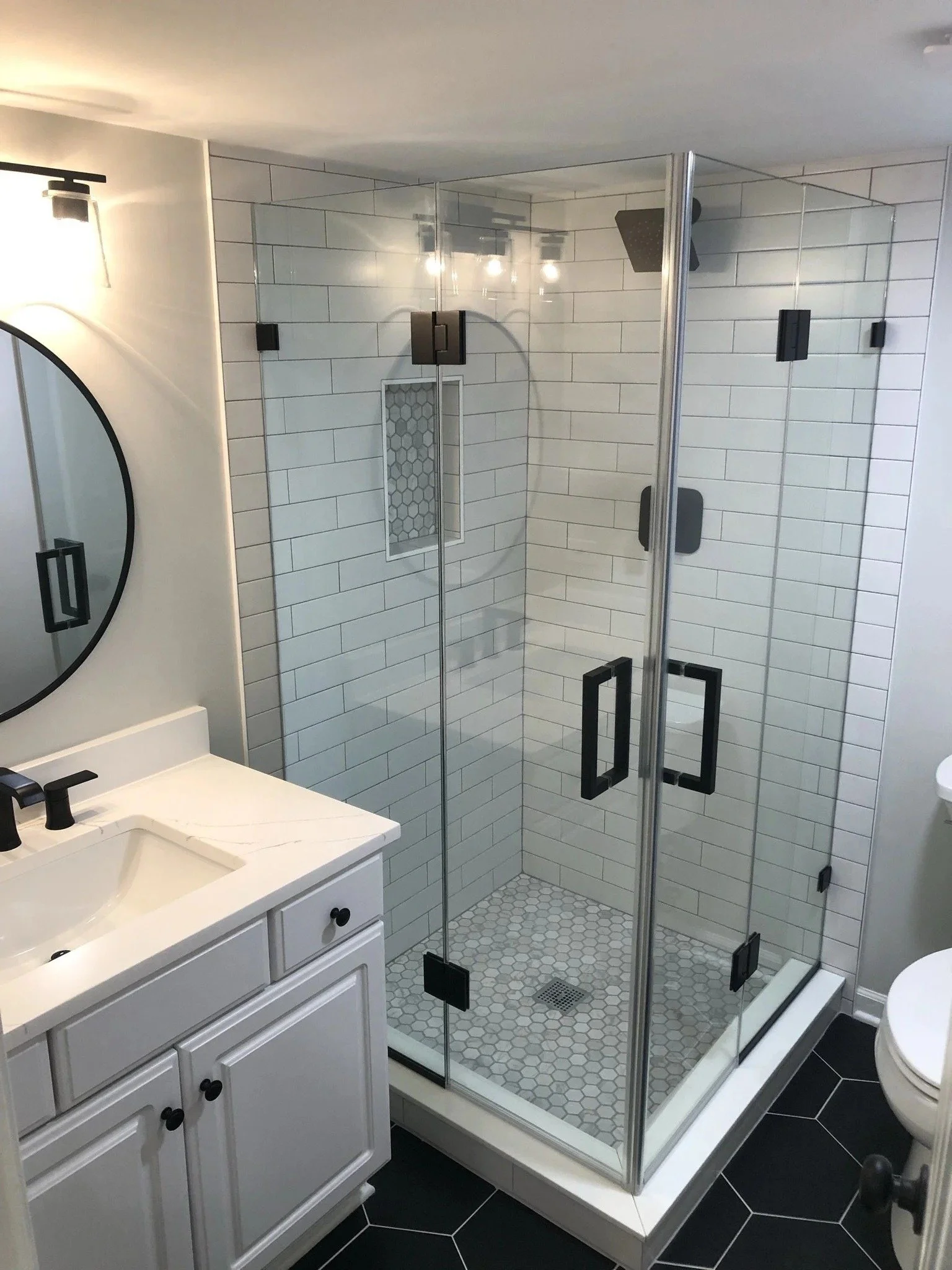 Bathroom remodel in Wheaton IL by Braker Construction