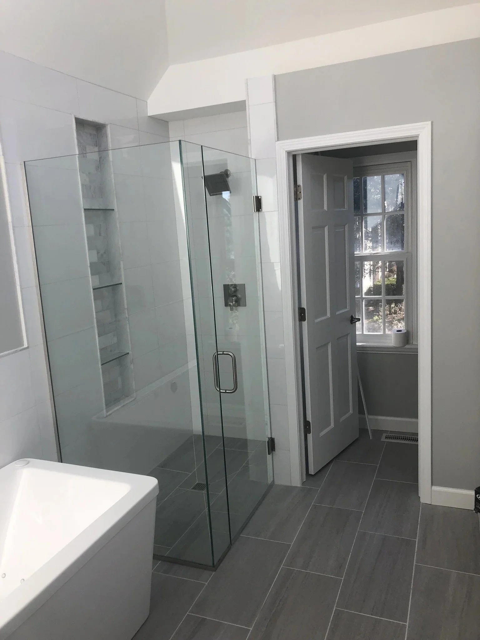Bathroom remodel in Wheaton IL by Braker Construction