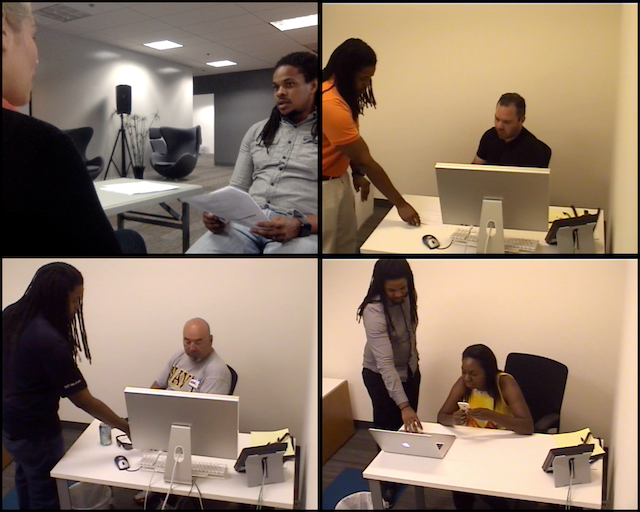 Various usability studies that I led