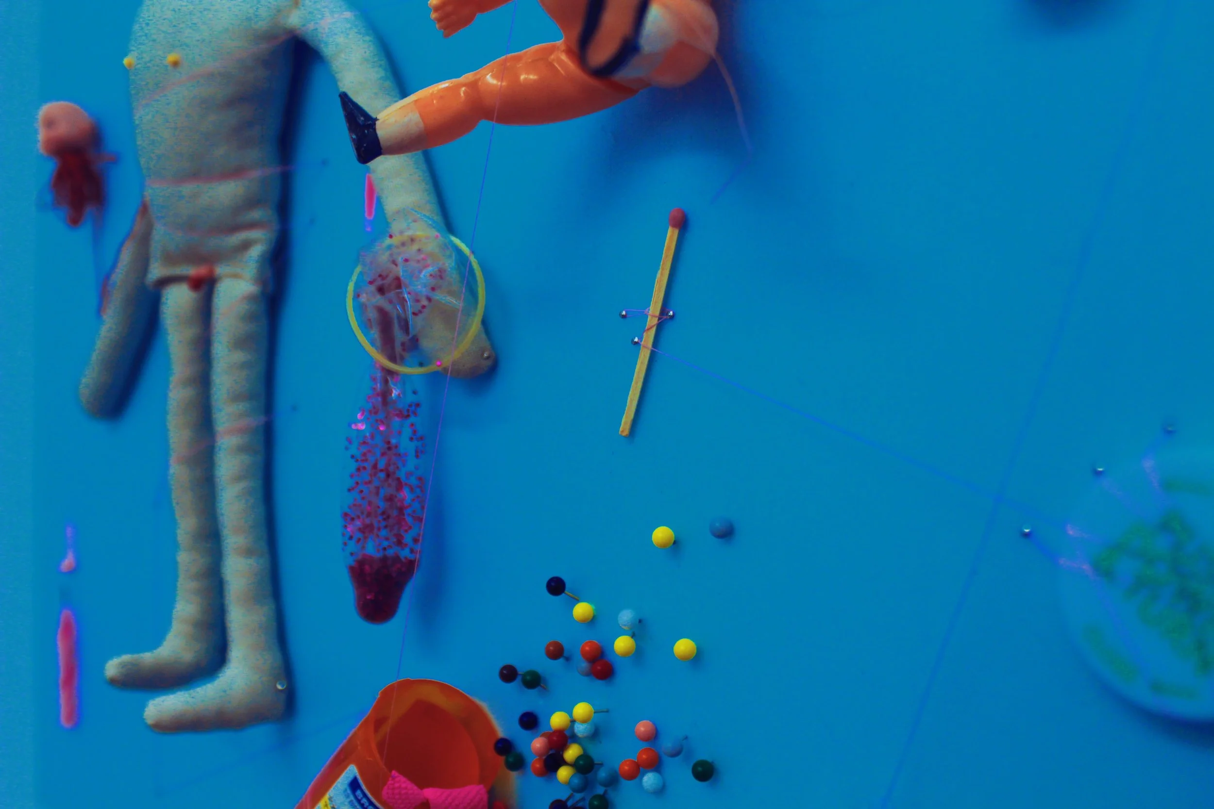  cake study // a kind of how-to tutorial // threads and miscellaneous fish  