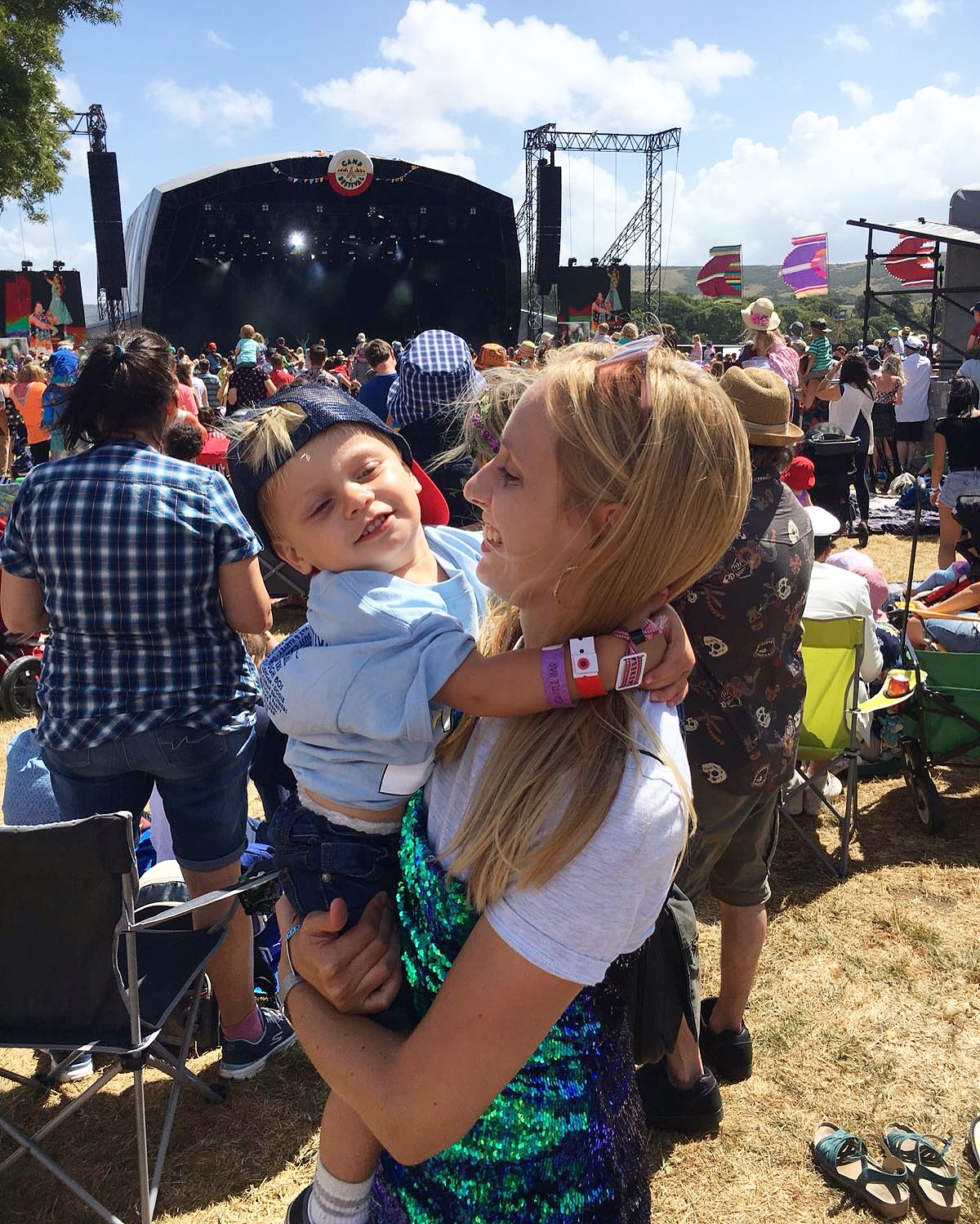 Taking a Toddler to a Festival