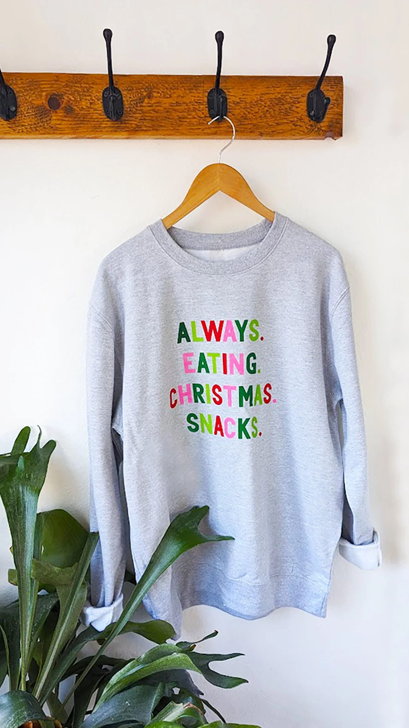 Always_Eating_Christmas_Snacks_Adult_Sweatshirt.jpg