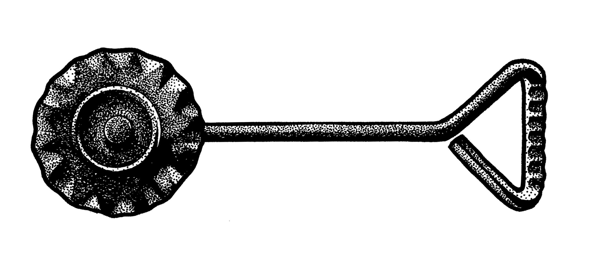 Pastry Wheel Drawing