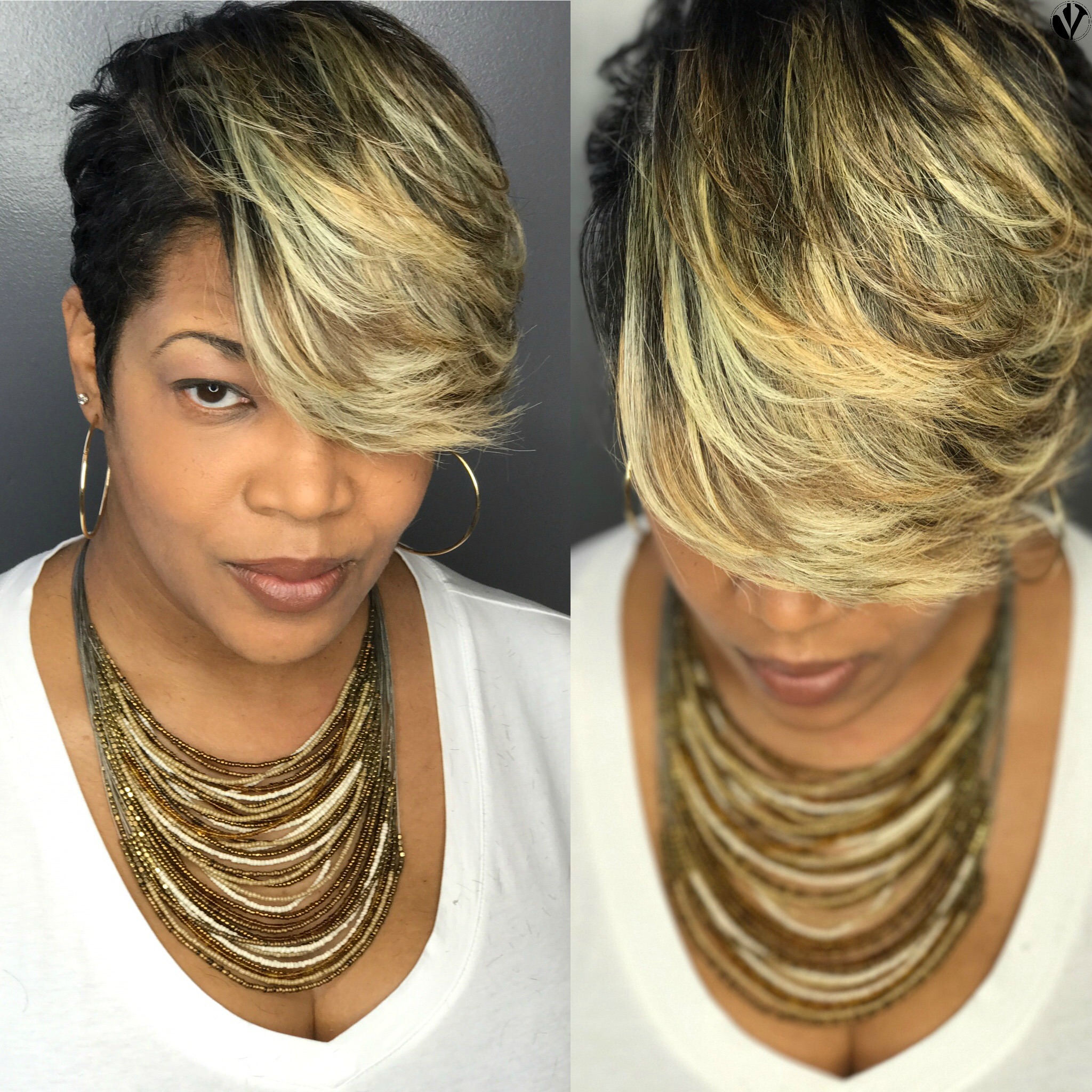 Toners help to achieve a dimensional blonde look