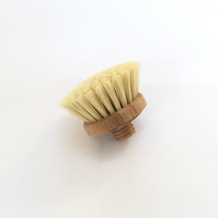 Zero Waste Modular Bamboo Dish Brush With Replaceable Head – Zero