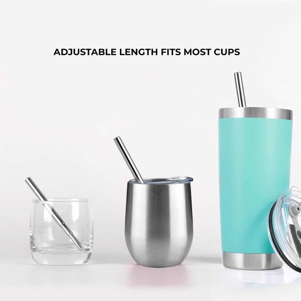 Collapsible Straw with case – Midwest Tumblers