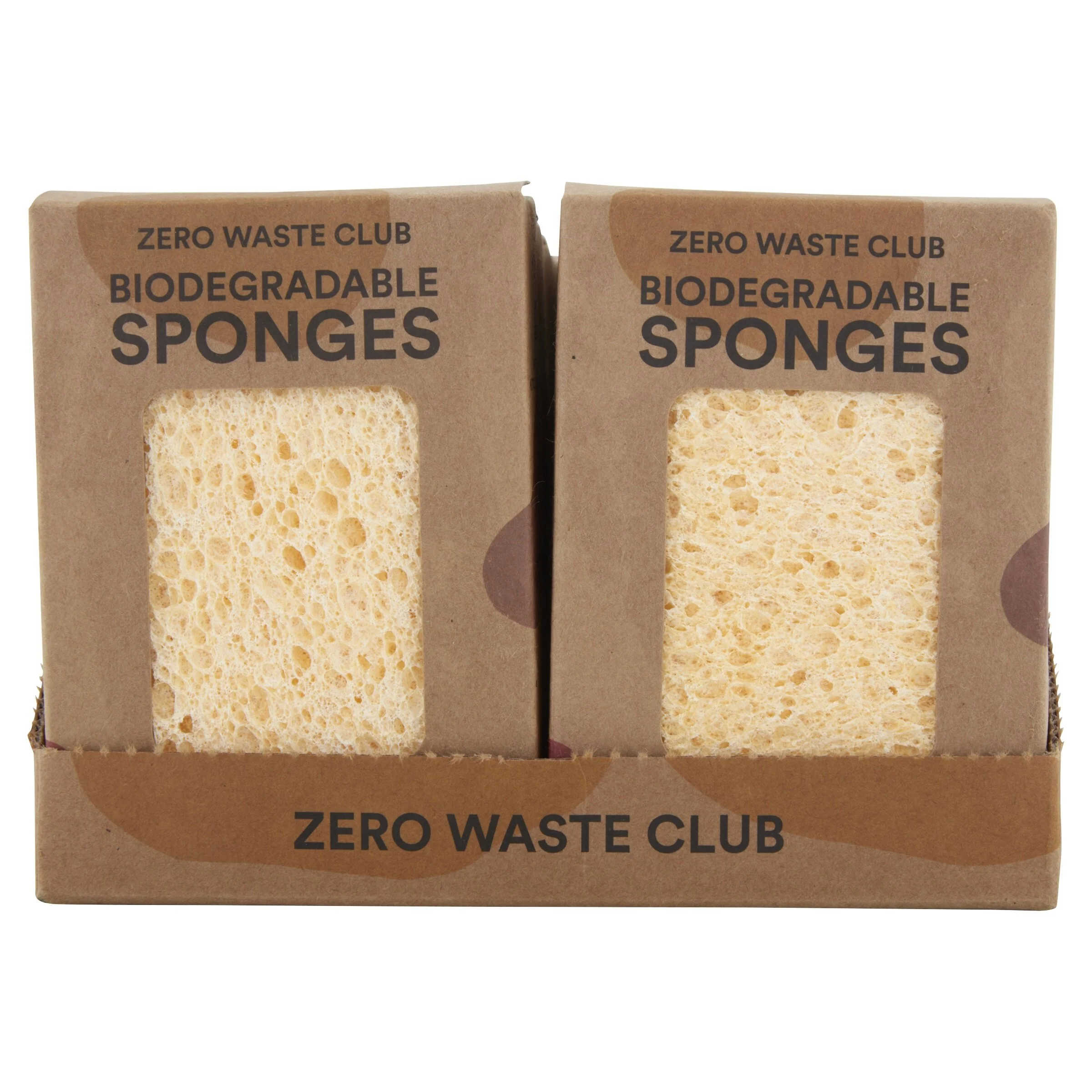 Biodegradable Kitchen Sponges Pack of 2 — Zero Waste Club Wholesale