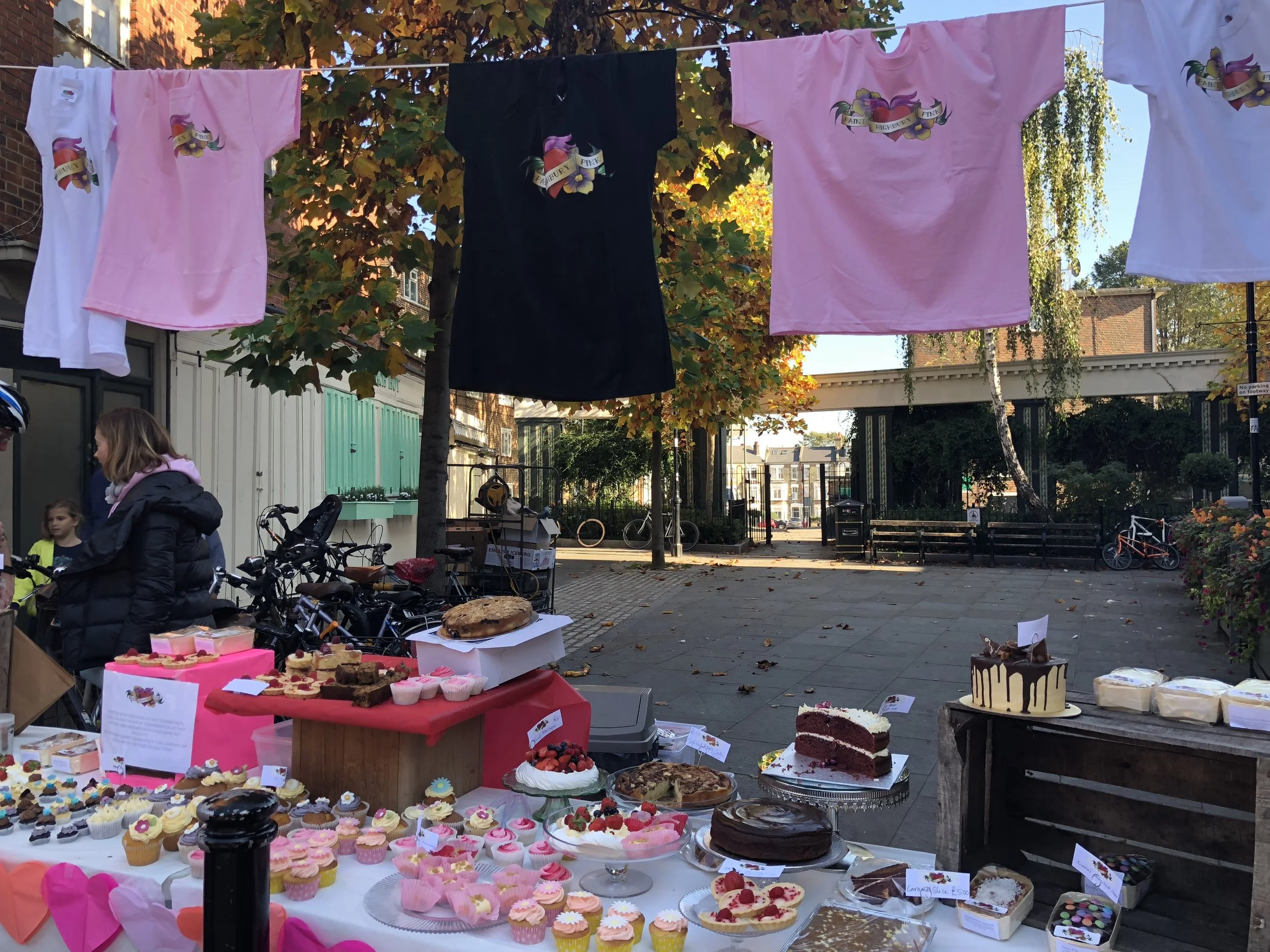Highbury East paints the town pink for annual Breast Cancer awareness fundraiser